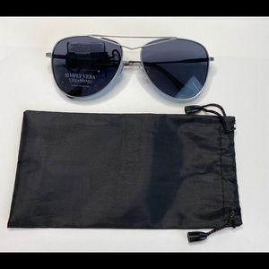 Simply Vera Vera Wang Aviator Sunglasses 60mm NWT